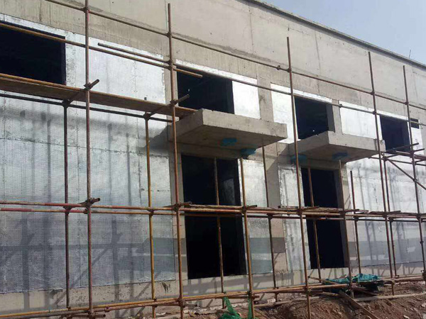 上海普陀黨校——抗爆墻